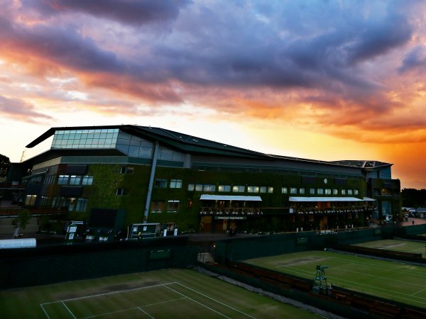 Wimbledon Tennis Centre Court night time