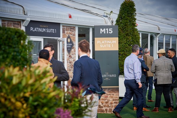 The Cheltenham Festival Platinum Suite Marquees