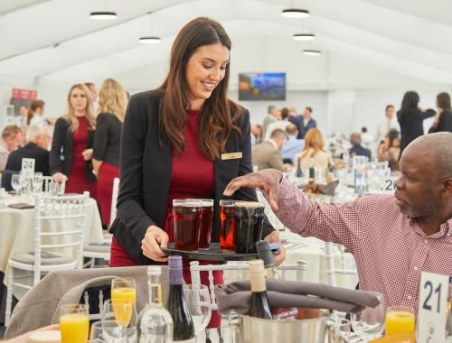 Cheltenham Festival hospitality packages for horse racing fans - Platinum Suite Marquee
