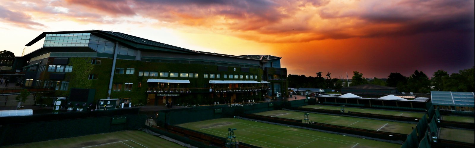 Wimbledon Tennis Centre Court night time