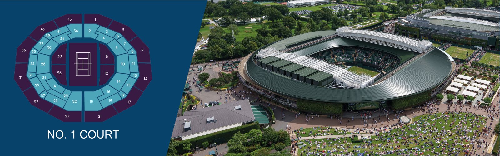 Events International - Wimbledon Tennis No1 Court 