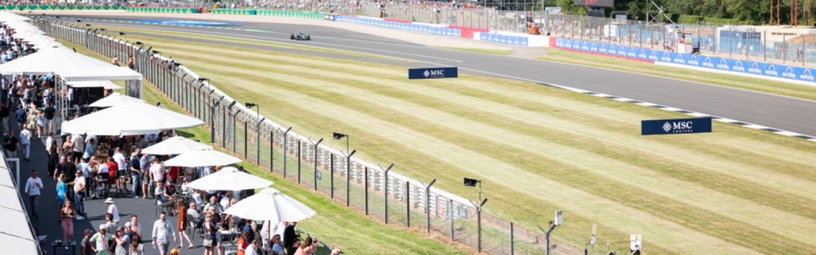 British GP 2025 - Ignition Hospitality balcony view