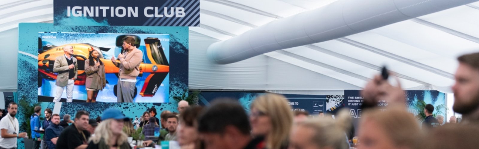 British GP 2025 - Ignition Hospitality view