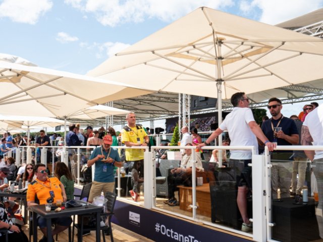 Octane Terrace balcony - British GP 2025